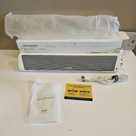 Bluedee Computer Speakers, Bluetooth Soundbar, HiFi Stereo New in a Box - Picture 2 of 14